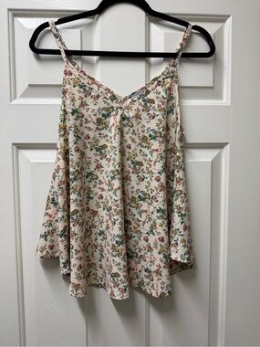 Cozy Casual Floral Cami Tank Top | Size S | Cottagecore